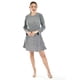 thumbnail image 5 of Vestido glitter con lentejuela Roman Fashion /Juvenil, 4222 (Plateado) plateado CH, 5 of 5