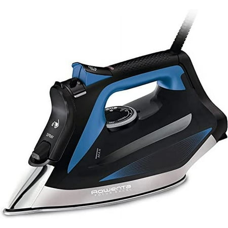 Rowenta DW5360 1750 Watt Focus Xcel Iron with Steam boost, Anti Drip, 400 Hole Sole Plate.