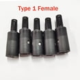 thumbnail image 3 of 5pcs 3pin 4pin 5pin 6pin 7pin 8 Pin DIN Male Female Plug Socket Jack Solder Connector, 3 of 20