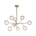 thumbnail image 1 of Xtricity - Pendant Light, Width 27.5 '', From the Goldwin Collection, Gold, 1 of 3