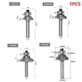 thumbnail image 5 of Lefu 1Pc Round Over Beading Edging Router Bit 1/4\" Shank 2-Flute Woodworking cutter, 5 of 5