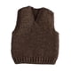 thumbnail image 2 of Ropa para Figuras de Acción a Escala 1:12, Chaleco de Punto Sin Mangas, Moda, Ropa en Miniatura, Disfraz para Muñecos Masculinos de 15 Cm de Altura. Café, 2 of 8