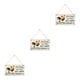 thumbnail image 5 of Cartel de Gallinero Bewildely Placas Colgantes de Diseño Atractivo, 5 of 6