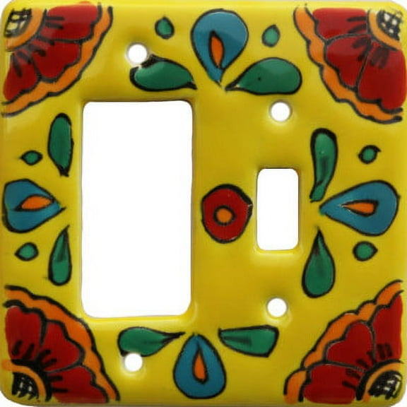 Canary Talavera Toggle-GFI Switch Plate