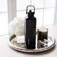 thumbnail image 6 of Thyme & Table 32oz Stainless Steel Cleo Bottle with Straw, Black, 6 of 8