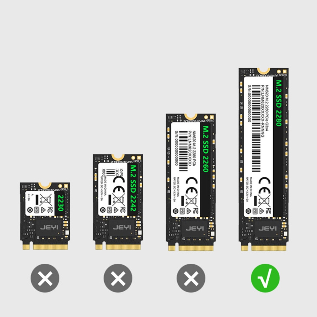 Zeiwohndc 40Gbps M.2 NVMe SSD Enclosure,PCIe to USB-C External Hard Drive Enclosure