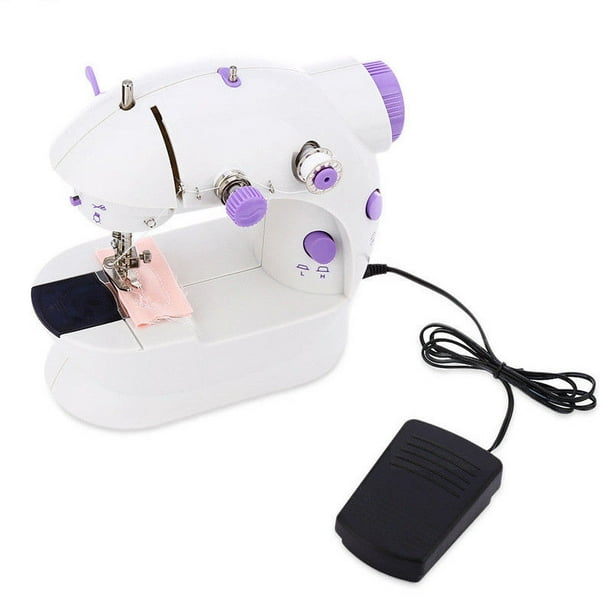Mini 2Speed Portable Sewing Machine With Light and Cutter with US plug