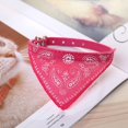 thumbnail image 2 of Printing PU for Puppy Kitten Cat Neck  Collar Grooming Accessories Neckerchief Dog Saliva Towel Pet Supplies Dog Bandana Dog  Collars GREEN, 2 of 8