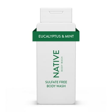 Native Body Wash, Sulfate Free for Women and Men, Eucalyptus & Mint, 18 oz
