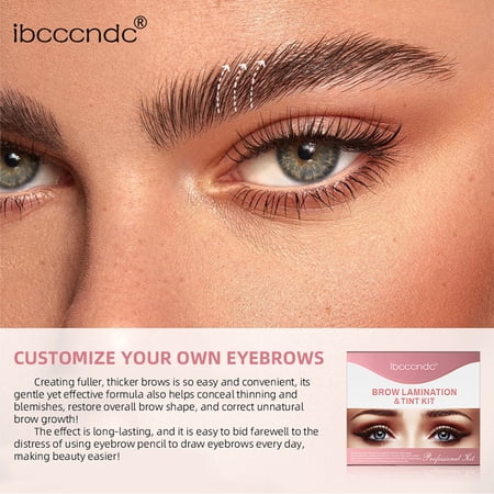 Brynna eyebrow lamination kit Perm Brow lamination & tint kit DIY Eyebrows Lifting Styling Kit for Beautiful Eyebrows Long-lasting