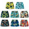 thumbnail image 2 of Boys Swim Trunks Toddler Boy Stretch Swimsuit Shorts Quick Dry Swimming Trunks Bathing Suit 2-7T, 2 of 8