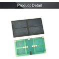 thumbnail image 3 of HUGFEGWE 1V 0.5W Polycrystalline Mini Solar Panel Module DIY for Light Toys Charger 80x45mm，5Pcs CJB91-113696, 3 of 6