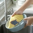 thumbnail image 3 of Maoww Microfibre Dish Bowl Pan Glass Cloths Washing Towel Cartoon Pattern Kitchen Cleaning Wiping Rags, 3 of 8