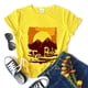 thumbnail image 3 of Camisetas Harajuku Twin Peaks, ropa de mujer, novedad de verano 2022, camiseta amarilla estética vintage, camisetas casuales de cuello redondo, 3 of 4