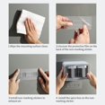 thumbnail image 4 of Spice Organizer Wall Mounted Kitchen Seasoning Jar 400ml Plastic Sugar Salt Container, 4 of 9