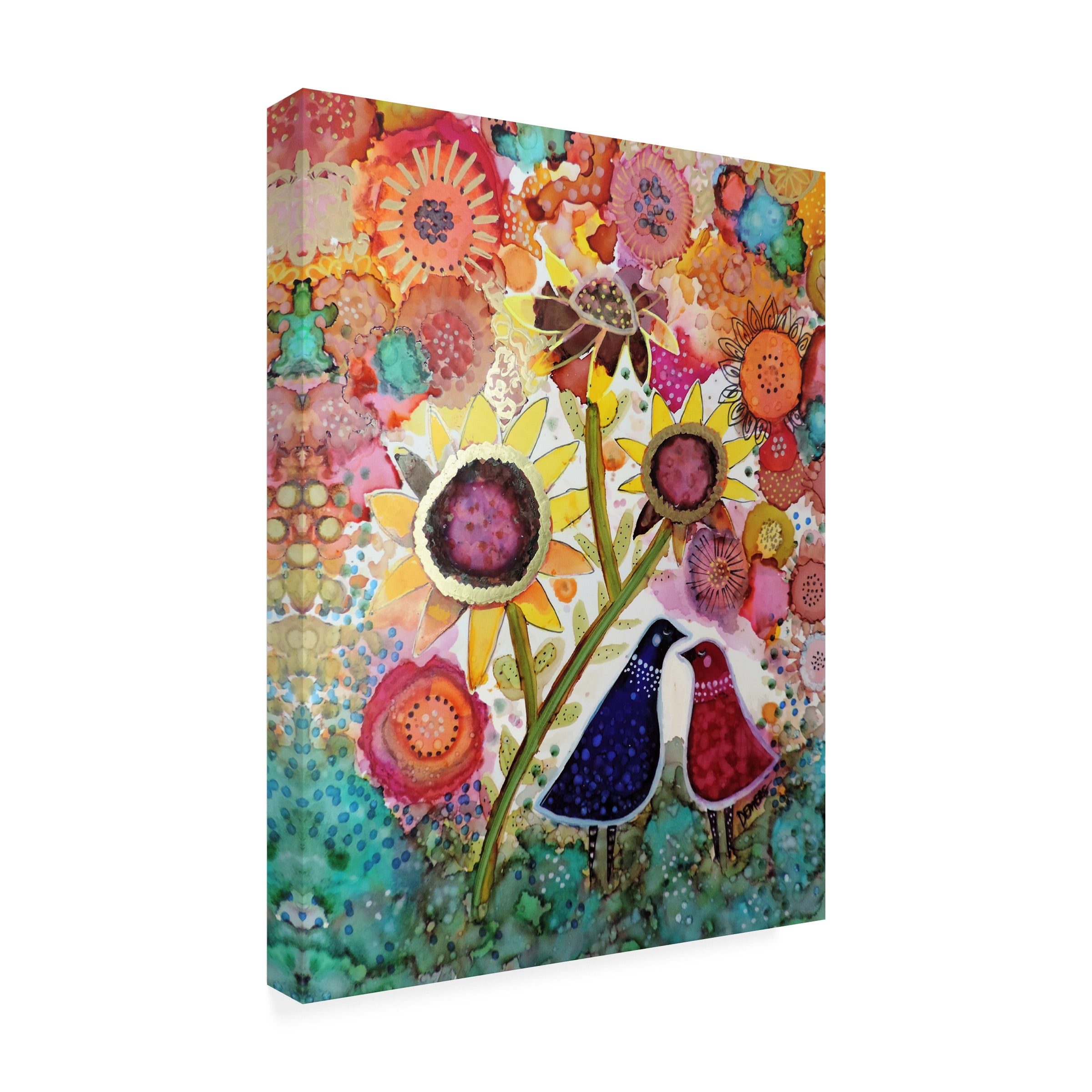 Sylvie Demers 'Lredis Moi Ces Choses Tendres' Canvas Art