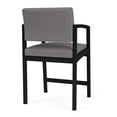 thumbnail image 5 of Lenox Steel Reception Waiting Room Hip Chair / Black Steel / Light Gray, 5 of 5