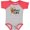 Heather and Red, variant on Inktastic Illinois Girl- Butterfly Girls Baby Bodysuit