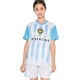 thumbnail image 1 of bolognifi Camiseta de fútbol for niños, camiseta de la Copa Europea/América, conjunto de pantalones cortos deportivos de fútbol for niños y niñas, 1 of 7