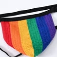 thumbnail image 4 of TANBOM Men's Double Thong Sexy Underwear Creative Design Fashionable Comfort Polyamide Fabric Rainbow Green L, 4 of 6