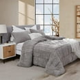 thumbnail image 3 of Coma Inducer Grown Man Stuff - ® Oversized Comforter - Silver Taupe Queen Adult, 3 of 3