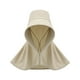 thumbnail image 1 of Sombrero con visera para el sol, gorra de playa, visera ancha plegable y ajustable para correr Beige, 1 of 9