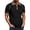 Black, variant on Krdevn Men's Spring Short Sleeved Lapel T Shirt Casual Versatile Short Sleeved Bottoming Shirt,3XL