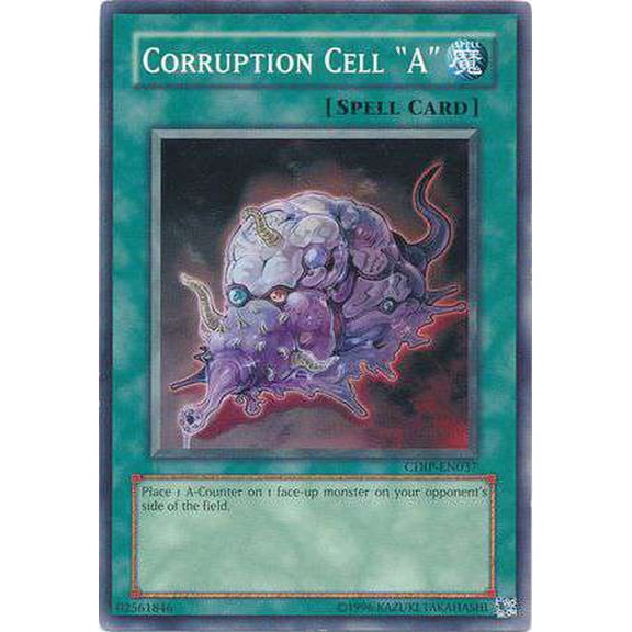 YuGiOh Cyberdark Impact Common Corruption Cell A CDIP-EN037