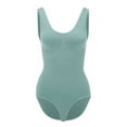 Female Shaper Waist Trainer Slim Body Deep V Neck Thong Bodysuit Tummy Control Jumpsuit Tops