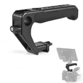 thumbnail image 2 of Universal Top Handle Hand G Rip with Clamp Rail Cold Shoes 1/4inch 3/8inch Threads 15mm Rod Clamp for Camera Cage Rig, 2 of 7