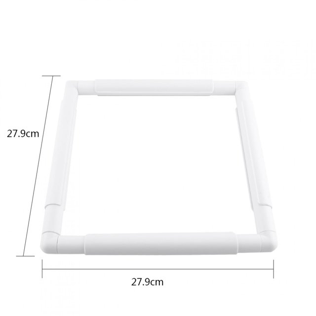 Embroidery Hoop, Plastic Square Stitch Hoop Sewing Hoop Frame Handhold Craft Clip Frame Hoop For Embroidery Stitch Quilting Needlepoint Tool