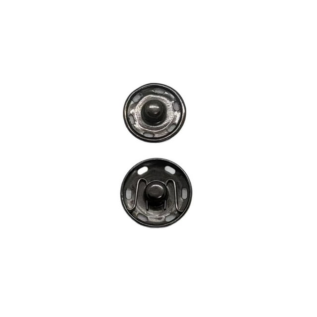 100PCS High-Grade Concealed Snap Fasteners - Thickened Copper Polished Burr-Free Secure Fasteners ,Easy to Install