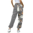 thumbnail image 3 of Stylish Women's Casual Pants Athletic Fit High Waist Jogger Sweatpants with Pockets for Workouts and Daily Wear, 3 of 5