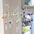 thumbnail image 3 of Spiral Sun Catcher Crystal Wind Chime Sunlight Refraction Colorful Prism Hanging Decor For Window Balcony Garden Indoor Outdoor, 3 of 9