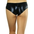 thumbnail image 2 of ToBeInStyle Women's Micro Metallic Shorts - Black - One Size, 2 of 5
