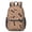 Dog Bone Brown, variant on Dog Bone Brown Pattern 17" School Backpacks for Teens,Waterproof Oxford Fabric,S-Shape Padded Straps for School,Travel,Hiking,Camping