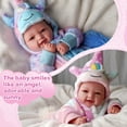 thumbnail image 2 of Muñeca gemela BABESIDE Sweet Smile realista de 43 cm para niño/niña, 2 of 9
