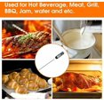 thumbnail image 2 of 2 pack Kitchen Thermometer, Digital Thermometer with Long Probe, Instant Read Cooking Thermometer, Meat Thermometer for Food, Meat, Oil, Milk, Wine, BBQ and Hot Water, 2 of 5