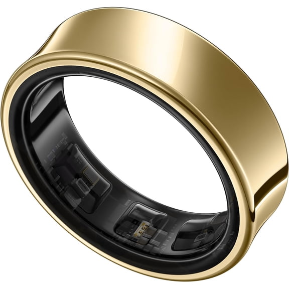 Restored Samsung Galaxy Ring Titanium Gold Pi Size 5 (Refurbished)