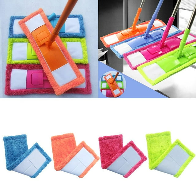 Fiudx Repuesto de Trapeador de Terciopelo Coral, Textura Suave, Alta Absorción de Agua, Solución Limpiadora de Pisos, Esencial para El Hogar, Fácil de Limpiar, Tamaño 40X12Cm, Práctico y Eficaz.