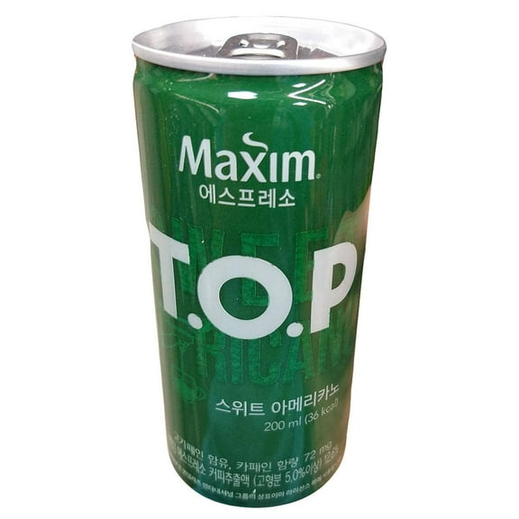 Maxim - T.O.P. Sweet Americano, 1.7 Pounds (6.8oz x 4 cans), (1 Pack of 4 Cans)