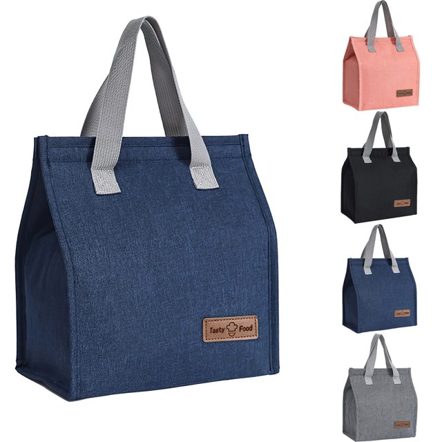 Bolsas de almuerzo para mujeres y hombres, lonchera reutilizable con aislamiento a prueba de fugas, bolsas térmicas, bolsa térmica para el trabajo, la escuela, picnic, viajes