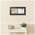 thumbnail image 2 of ArtToFrames Collage Photo Picture Frame with 2 - 8x10 Openings, Framed in Black with Chestnut and Black Mats (CDM-3926-53), 2 of 8