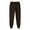Coffee, variant on Lindreshi Sweatpants for Women Plus Size Women Casual Color Pockets Buttons Elastic Waist Comfortable Straight Pants