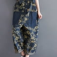 thumbnail image 4 of Jovati Combinaison en Denim à Col en V pour Femme, Moyen, 4 of 8