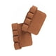 thumbnail image 5 of Guantes de mano de elevación antideslizantes de cuero para Fitness Home Gym Marrón Yuarrent, 5 of 6