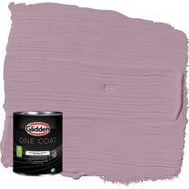 Glidden One Coat Ashberry / Purple Eggshell Interior Paint with Primer, 1 Quart