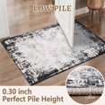 thumbnail image 2 of 2x3 Entryway Rug Bathroom Rugs for Front Door Bedroom Kitchen, Washable Vintage Print Carpet, Floor Mat with Non Slip Backing, 2 of 8