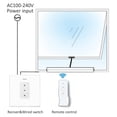 thumbnail image 4 of Automatic Skylight Window Opener for Indoor,DC24V Electric Motorized Window Motor with Control and ,Travelling Distance Adjustable, 4 of 5