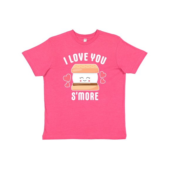 Inktastic I Love You Smore with Cute Food Valentine Youth T-Shirt